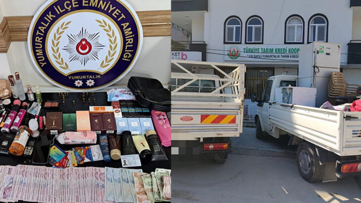Hatay’da 2 kamyonet ve gereç çalan hırsız, Adana’da yakalandı
