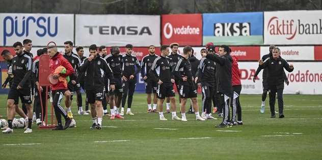 Beşiktaş Başakşehir maçı hazırlıklarını sürdürdü