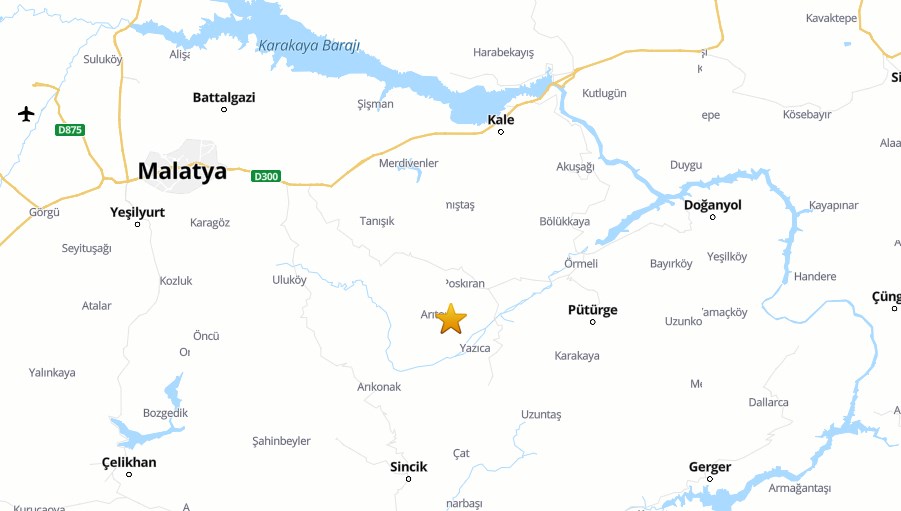 SON DAKİKA HABERİ: Malatya Pütürge’de art arda 4,7 ve 4,5 büyüklüğünde depremler