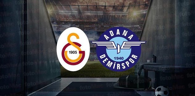 GALATASARAY ADANA DEMİRSPOR MAÇI CANLI 📺 | Galatasaray – Adana Demirspor maçı saat kaçta? GS – ADS maçı hangi kanalda?