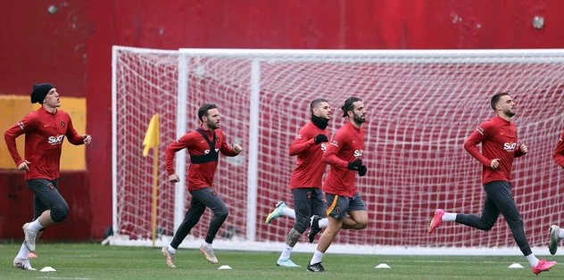 Galatasaray’da Beşiktaş derbisi hazırlıkları devam ediyor